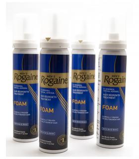 Каждый флакон Рогейна 5% пена (Rogaine 5% Foam) содержит 60 мл пенки. Флакон Рогейна 5% пены рассчитан на 1 месяц лечения.