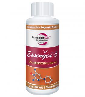 ЭссенГен-5 - 5% миноксидил без пропиленгликоля [EssenGen-5 - 5% minoxidil without Propylene glycol] для роста волос.