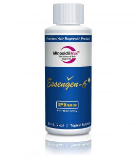 Эссенген-6 Плюс (6% миноксидил с финастеридом 0,05%) [Essengen-6 Plus (6% minoxidil + 0,05% Finasteride)] для лечения облысения.