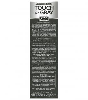 Just for Men Touch of Gray Mustache and Beard Dark Brown & Black B-45/55 - рекомендации по применению краски для бороды.