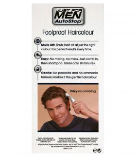 Применять краски для скрытия седины Джаст Фо Мен Автостоп [Just for Men AutoStop] очень удобно - просто причешите волосы!