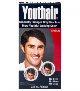 Youthair Creme (ЮсХэа Крим) - Крем для восстановления натурального цвета седых волос для мужчин и женщин (236мл) Youthair Creme.