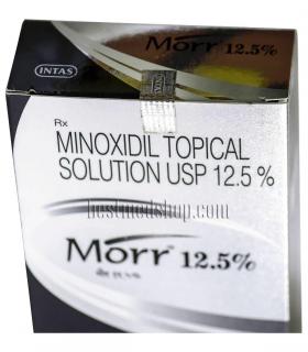 Морр 12,5% - Миноксидил 12,5% (1 фл x 60 мл) [Morr 12,5% - Minoxidil  12,5% (1 bott x 60 ml)] - упаковка опечатана.