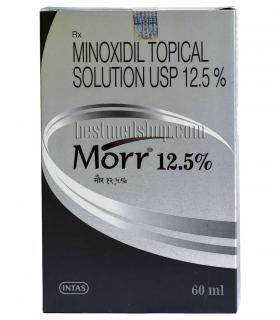Морр 12,5% - Миноксидил 12,5% (1 фл x 60 мл) [Morr 12,5% - Minoxidil  12,5% (1 bott x 60 ml)] - усиленная формула.