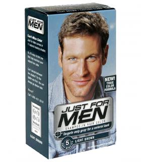 Краски Just for Men настолько естественно скрывают седину волос, что никто не догадается о том, что Вы красили волосы.
